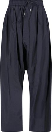 Vivienne Westwood Black Cotton Wide-Leg Pants