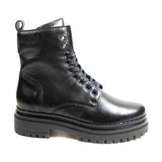 Mjus L97209 Veterlaarsjes - Dames - Schoenen - Zwart - Maat: 40 EU Leer