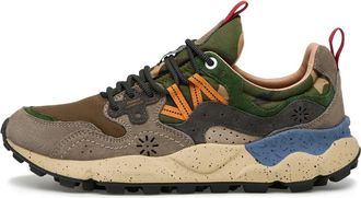 Flower Mountain Yamano 3 Sneakers - Heren - Sneakers - Veelkleurig - 39 EU - Leer - Schoenen