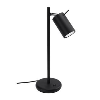 Sollux Lighting L&aacute;mpara de mesa negro acero alt. 43 cm