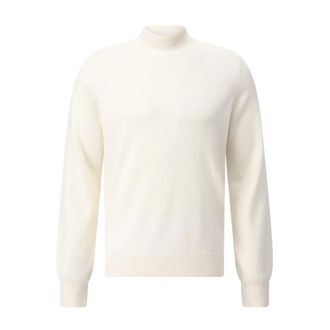 Givenchy Cashmere Knitwear, male, Beige, XL, Cashmere Turtleneck Jumper