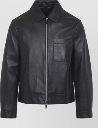 Yves Salomon lamb leather jacket