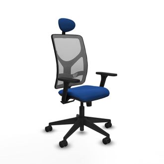 Piqueras y Crespo Silla De Oficina Piqueras Y Crespo Motilla Gris Cuero Sint&eacute;tico