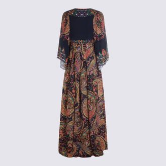 Etro Womens Dresses Navy-Multi _vi Navy/multi