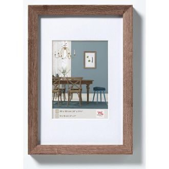 Walther Design Walther Design - noce 18 x 24 cm con passe-partout, cornice legno Fiorito EF824N