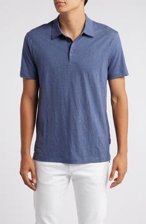 BOSS Pitton Wool Blend Polo in Navy at Nordstrom Rack, Size Xx-Large