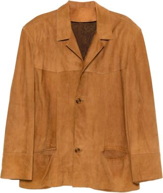 A.N.G.E.L.O. Vintage Cult Giacca con bottoni anni 80 - Marrone