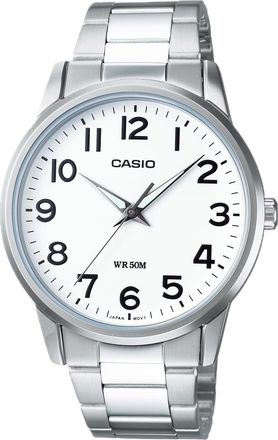 Casio Womens Silver Stainless Steel Bracelet Watch - LTP-1303D-7BV