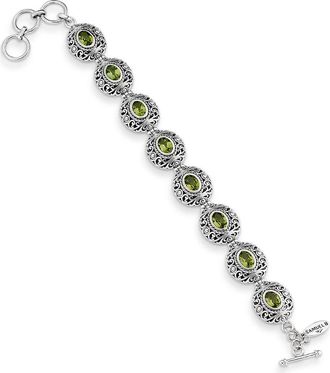 Samuel B. Stone Station Bracelet in Green at Nordstrom Rack