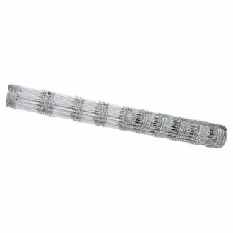 Berkfield Home Field Fence 1.2x50 m Galvanised Steel in Silver