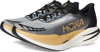 Hoka One One Cielo X1 2.0 Running Shoes Black/Gold : Mens 10.5 - Womens 11.5 Medium, Textile