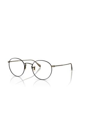 Oliver Peoples 50mm Phantos optical glasses in Dark Gold at Nordstrom