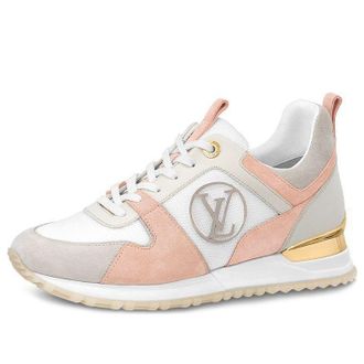 Louis Vuitton (WMNS) LOUIS VUITTON Run Away Sneakers Pink Gold 1ABP84