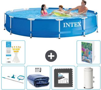 Intex Piscina Con Estructura Redonda - 366x76 Cm - 7-piezas S43