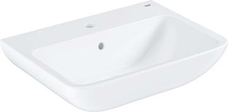 GROHE Start Edge - Lavabo 60x45 Cm, Con Rebosadero, Orificio Para Grifo, Blanco Alpino 39950000