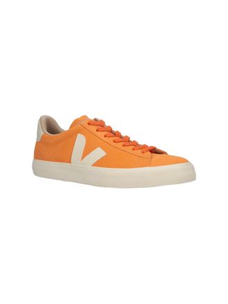 Veja Suede Low-Top Sneaker - Orange