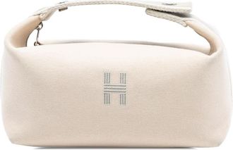 Herm&egrave;s Pre-owned Hermes Small Toile Bride A Brac Case Ladies H104222M 01