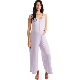 Everly Grey Luana During & After Maternity/Nursing Romper in Lavender at Nordstrom, Size X-Small