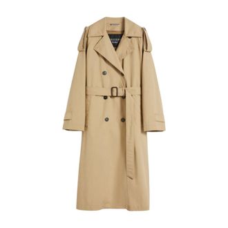 Max Mara Dames, Mantels, Beige, Maat: 3XS