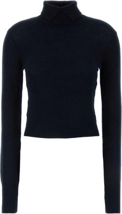 Prada Dark Blue Turtle Neck Sweater