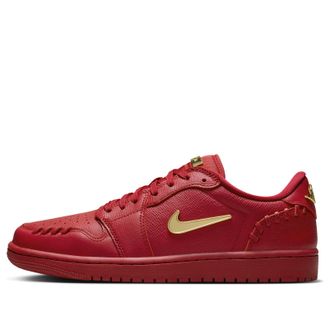 Nike Jordan (WMNS) Air Jordan 1 Low Method of Make Gym Red Metallic Gold FN5032-607