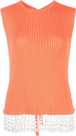 Opening Ceremony Top met open rug - Oranje