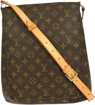 Louis Vuitton Pre-owned Cross Body Bags, female, Brown, Size: ONE SIZE Pre-owned Vintage Cross Body Bag