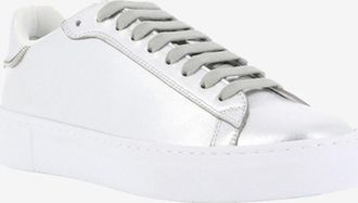 Fabiana Filippi Niedrige Sneakers aus Metallic-Leder Dalila