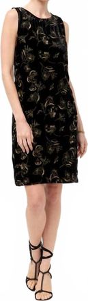 Johnny Was Arles Schiffli Tank Keyhole Dress In Black