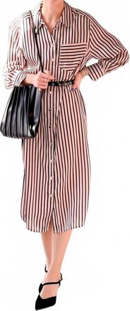 Velvet Heart Julieta Dress In Goldie Stripe