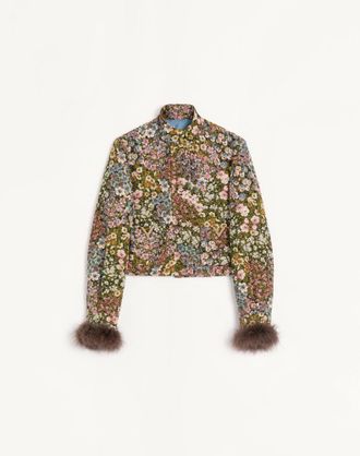 Valentino Caban In Gobelin Apres LHiver Fiorellini Wo
