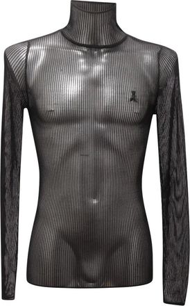 Patrizia Pepe Maglia Lupetto Knit - Heren - Truien - Zwart - Maat: M