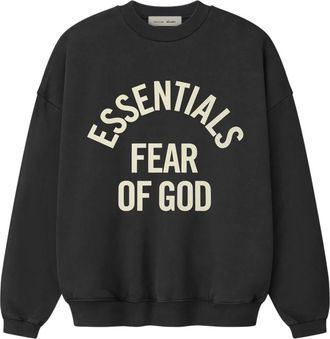Fear of God Hoodies & sweatvesten, Heren, Zwart, XL, Crewneck Sweatshirt