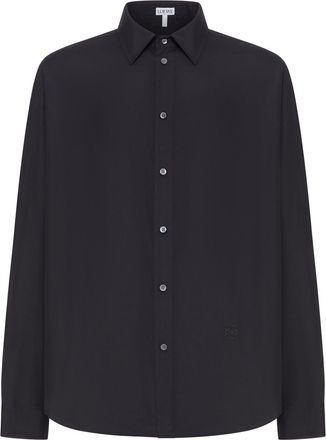 Loewe CLASSIC COTTON SHIRT WITH EMBROIDERED ANAGRAM LOGO - Loewe - Man