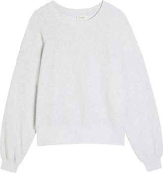 American Vintage Atubay Stretch-cotton Sweatshirt - Light Grey - L (UK14 / L)