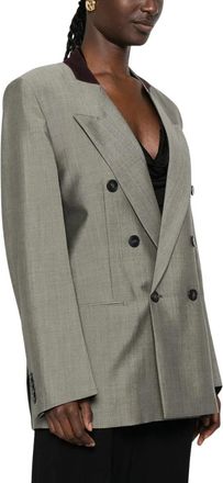 Victoria Beckham Mujer, Chaquetas, Gris, Talla: XS