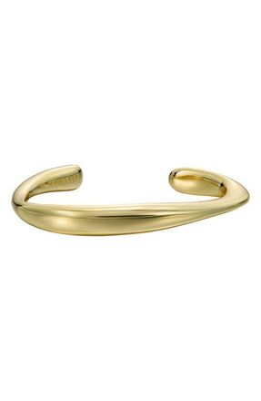 Ted Baker Cova Contour Cuff Bracelet in Metallic Gold at Nordstrom