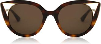 Face à Face Prism 1 238 Womens Sunglasses Brown Size 52