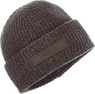 Moncler Wool & Cashmere-Blend Beanie