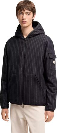 Moncler Mens Doudoune Longue Ceze Bleu Marine Blue Jacket