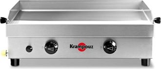 Krampouz Plancha De Gas De 3000 W Con Placa De Acero Inoxidable De 54 X 33 Cm - Pfsb2ma-kr - Krampouz