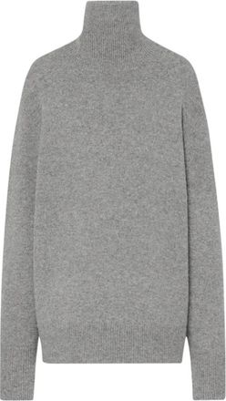 The Row Stepny Turtleneck - Dames - Coltruien - Grijs - XS - Wol - Truien & Vesten
