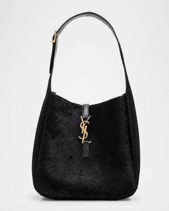Saint Laurent Le 5 À 7 Small YSL Shoulder Bag in Supple Suede