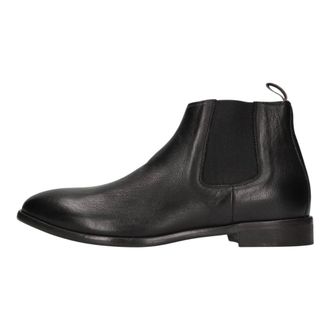 Rolando Sturlini Sturlini, Schoenen, Dames, Zwart, 36 1/2 EU, Leer, Beatles Enkellaarsjes