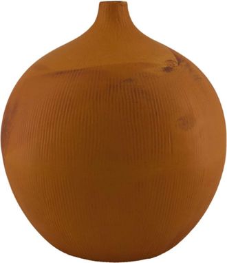 Schubiger M&ouml;bel Vase Keramik, Braun H: 31 cm