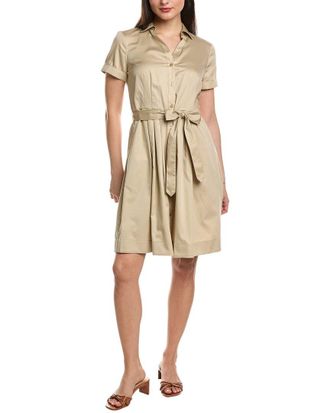 Brooks Brothers Pleated Shirtdress