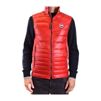 Canada Goose Vests, male, Red, Size: L Hybridge Lite Vest