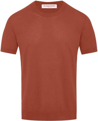 Orlebar Brown T-shirt Torres - Marrone