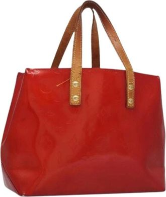 Louis Vuitton Tweedehands leren Louis Vuitton tassen - Dames - Vintage Shopper - Rood - ONE Size - Vintage