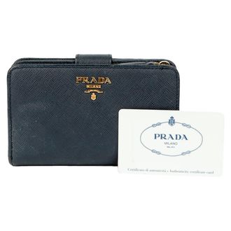Prada Metal Logo Wallet